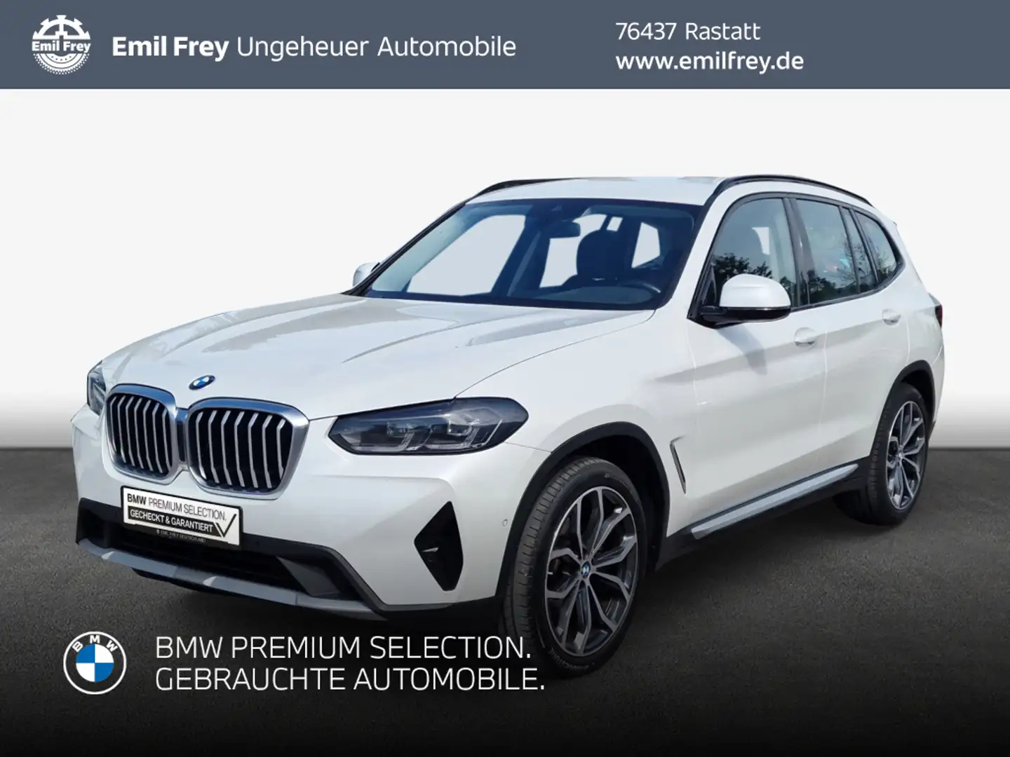 BMW X3 xDrive20d Aut. LED HiFi Weiß - 1