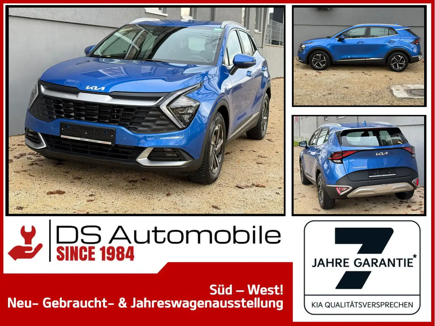 Kia Sportage 1.6T 48V DCT VISION|KOMFORT Blauw - 1