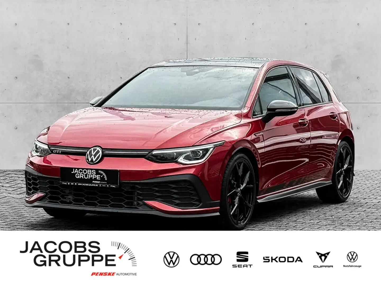 Volkswagen Golf VIII GTI Clubsport ACC,LED,Pano,Kamera,Navi Rot - 1