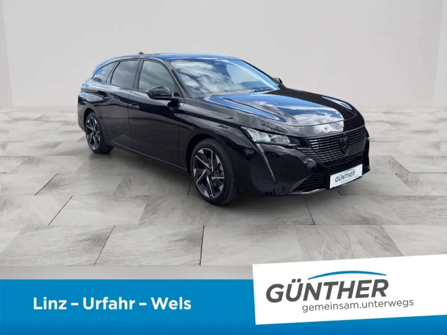 Peugeot 308 SW ALLURE Hybrid 145 e-DCS6 Schwarz - 2