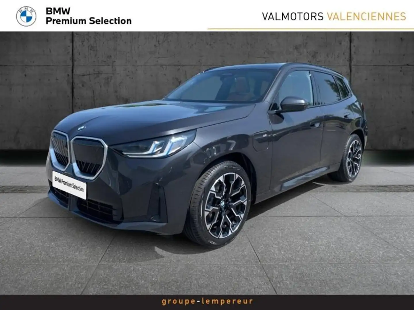 BMW X3 xDrive30e 299ch M Sport Gris - 1