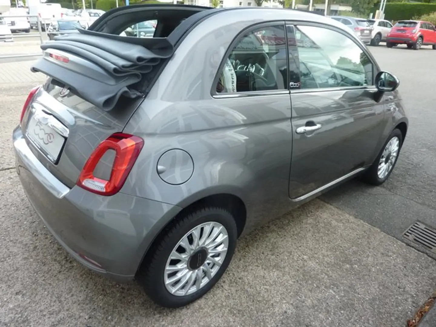 Fiat 500C Cabrio Lounge 1,2 8V 51,5 kW (69 PS) Klimaautomati Gris - 2