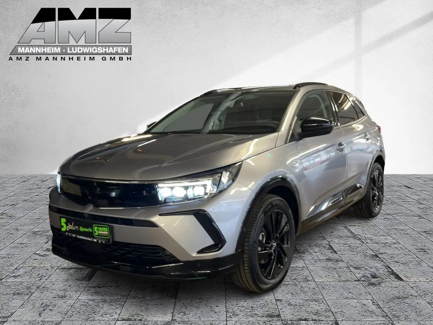 Opel Grandland 1.2 Turbo GS Line LED+Navi+Sitzheizung Grau - 2