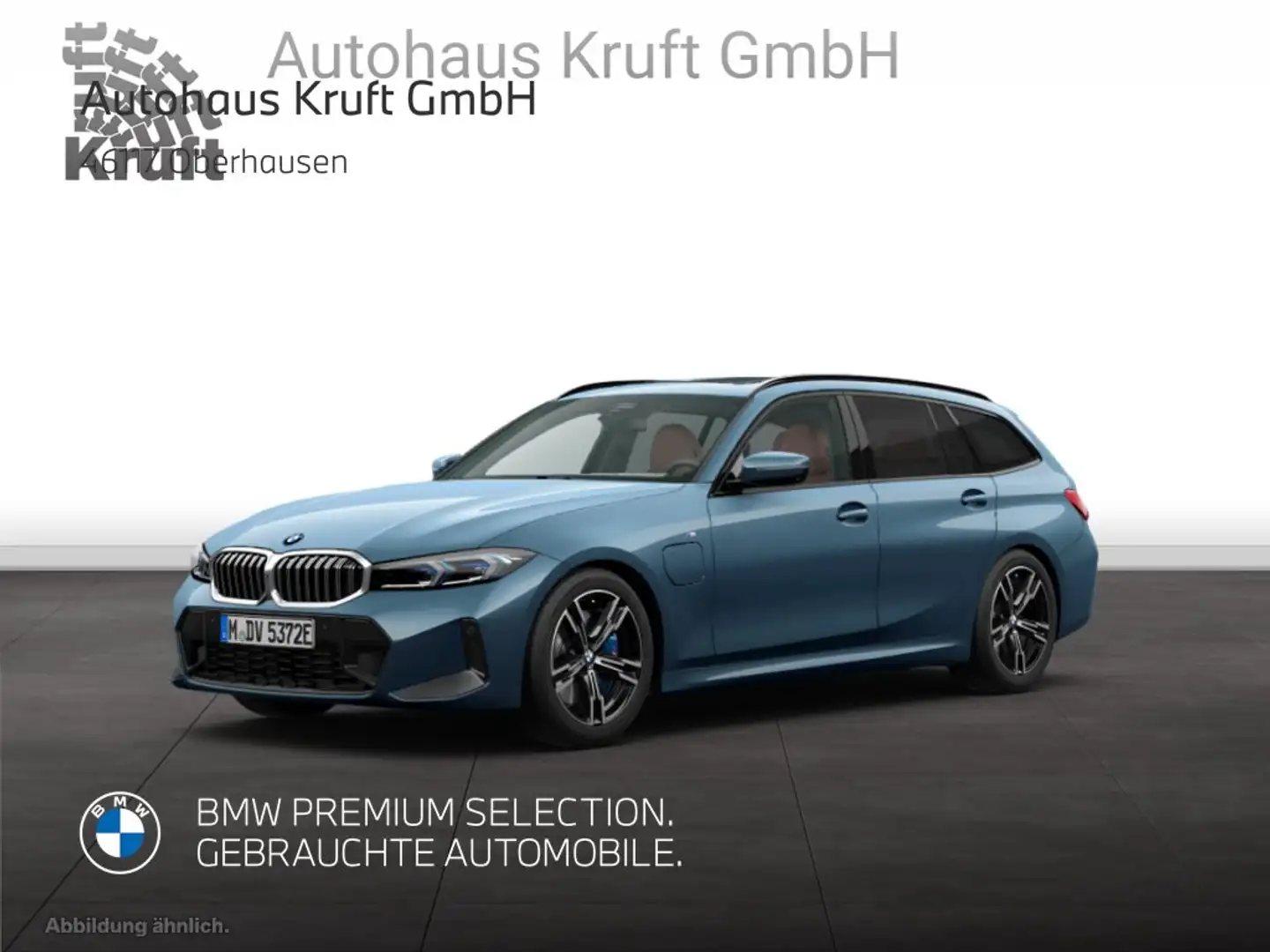 BMW 330 e xDrive Touring M SPORT+PANO+AHK+HUD+KAMERA+HK SO Blau - 2