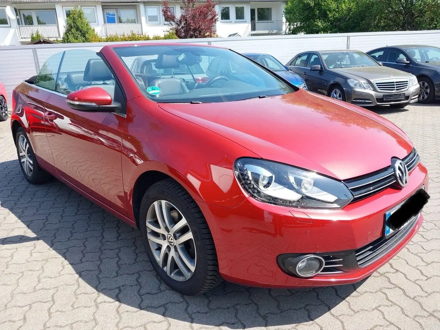 Volkswagen Golf VI Cabriolet *Xenon*Led*2x PDC* Rot - 1