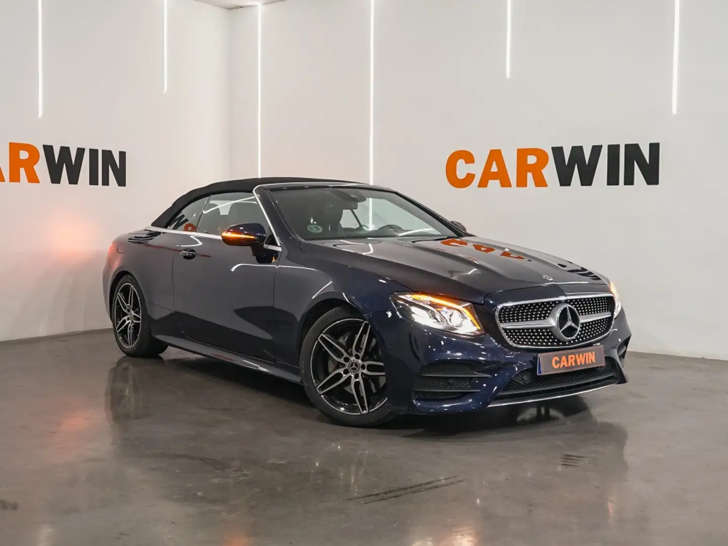 Mercedes-Benz E 220 Cabrio 220d 9G-Tronic Azul - 1