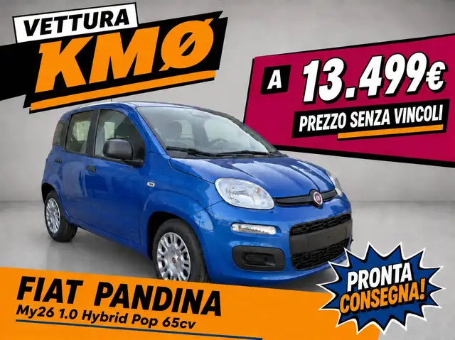 Fiat Pandina 1.0 hybrid Pop s&s 65cv - KMØ 09/2026