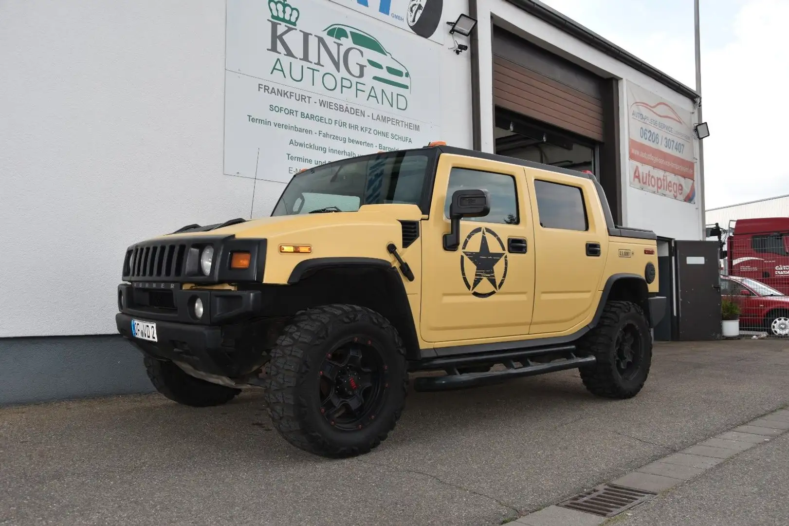 HUMMER H2 6.2  SUT V8 Luxury PickUp 2.Serie mit 398 PS Yellow - 1