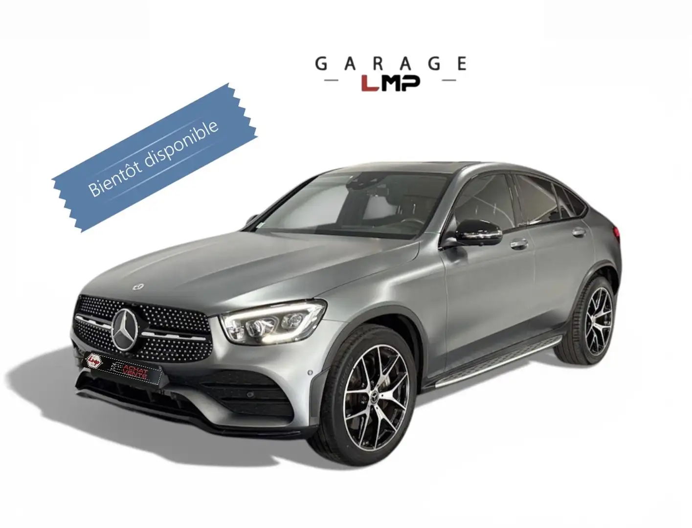 Mercedes-Benz GLC 200 Coupé200d 4Matic 9G-Tr🔝PACK AMG🔝 Gris - 1