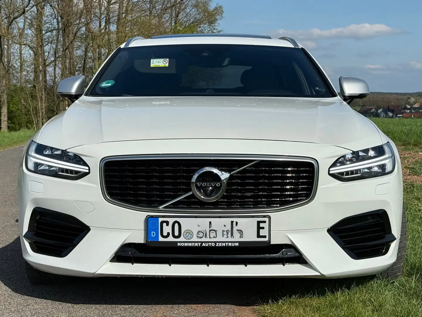 Volvo V90 V90 T8 AWD R, Leder, AbstandTemp, HUD, Pano, Sound Blanco - 2