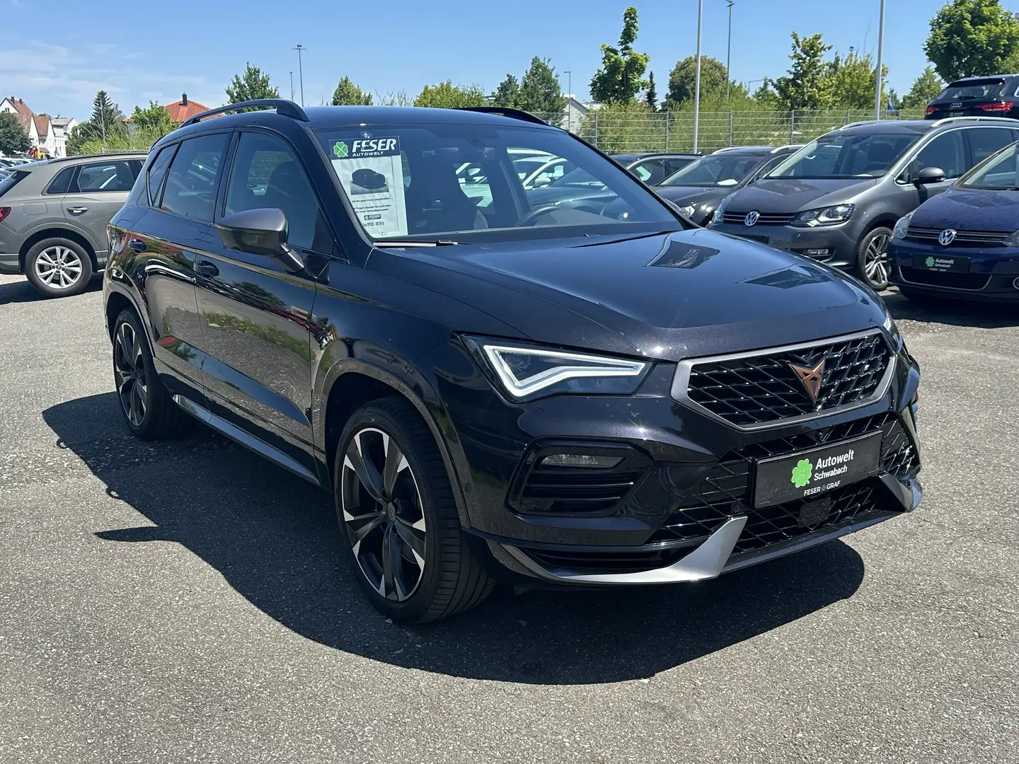 CUPRA Ateca VZ 2.0 TSI AHK LED KAMERA ACC SHZ NAVI Schwarz - 2