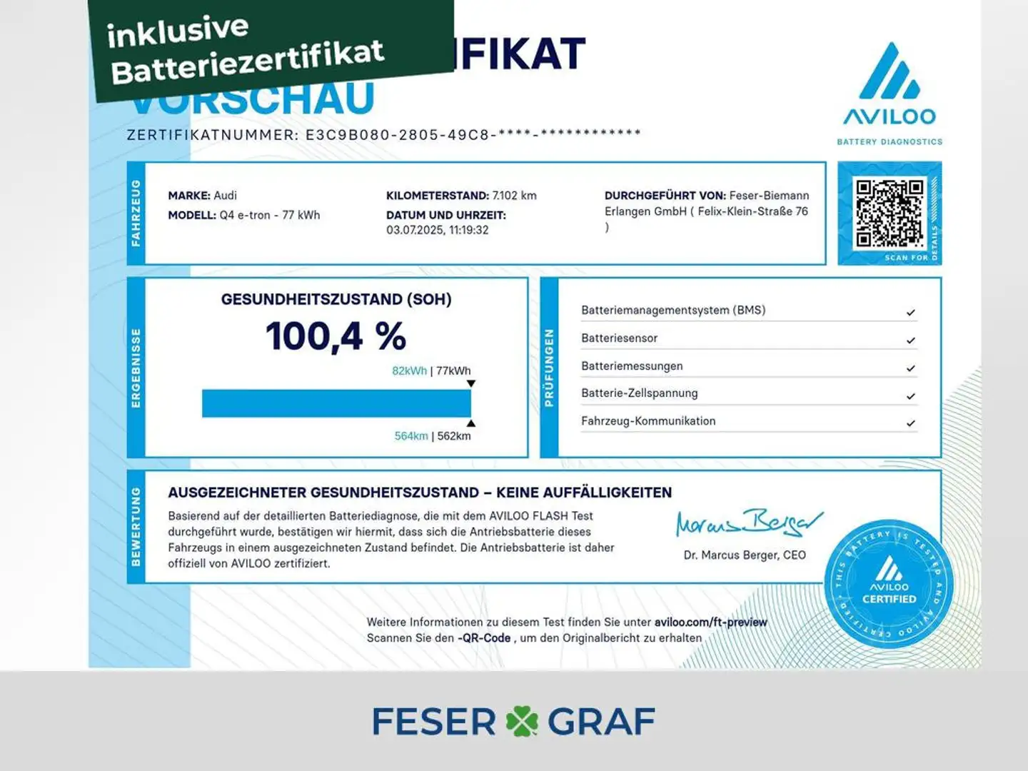 Audi Q4 e-tron 45 2x S line ACC AHK Matrix Navi 360° Grau - 1