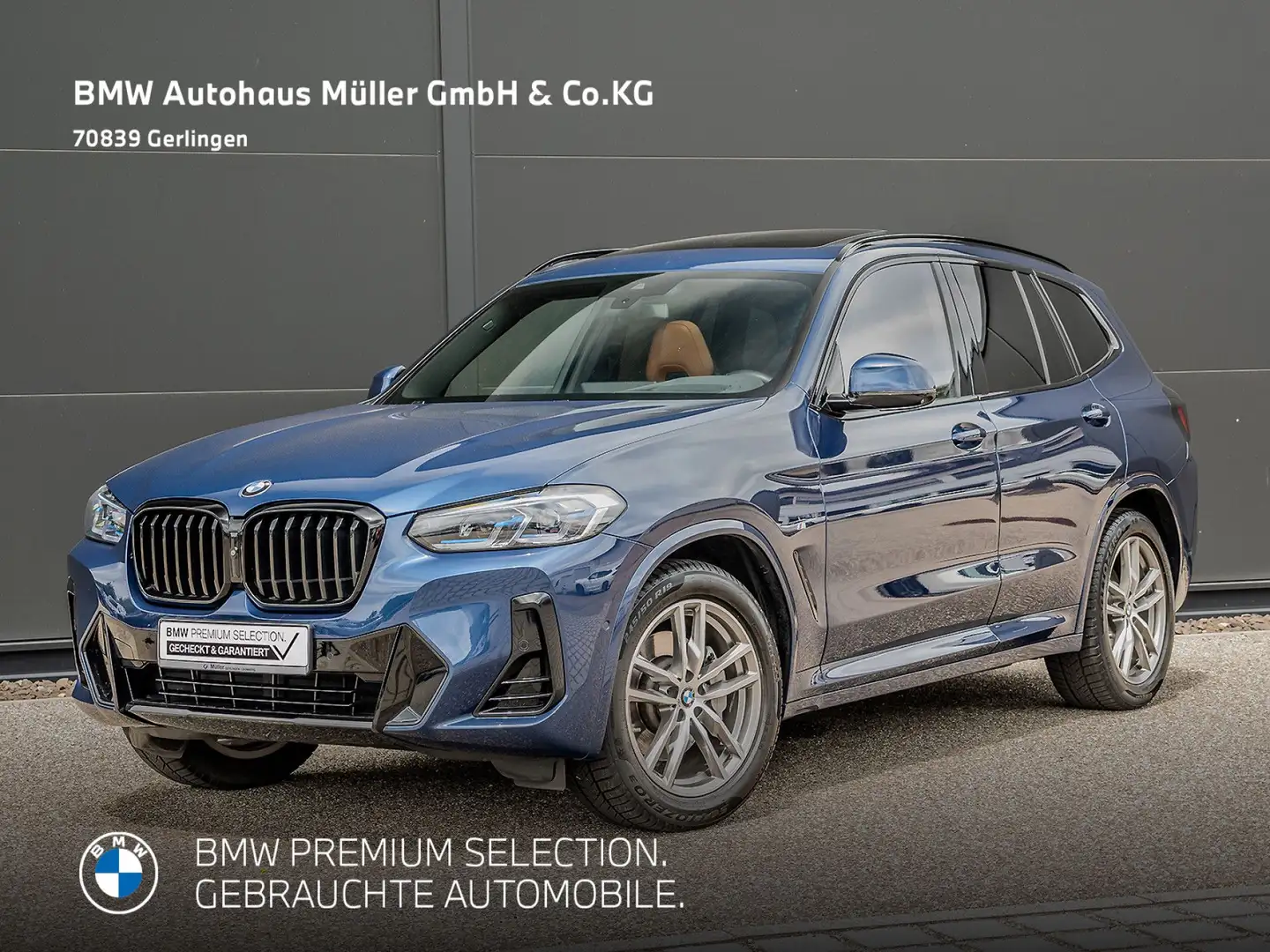 BMW X3 xDrive30dA M Sportpaket Standh HUD Laser1VB PDC Blu/Azzurro - 1