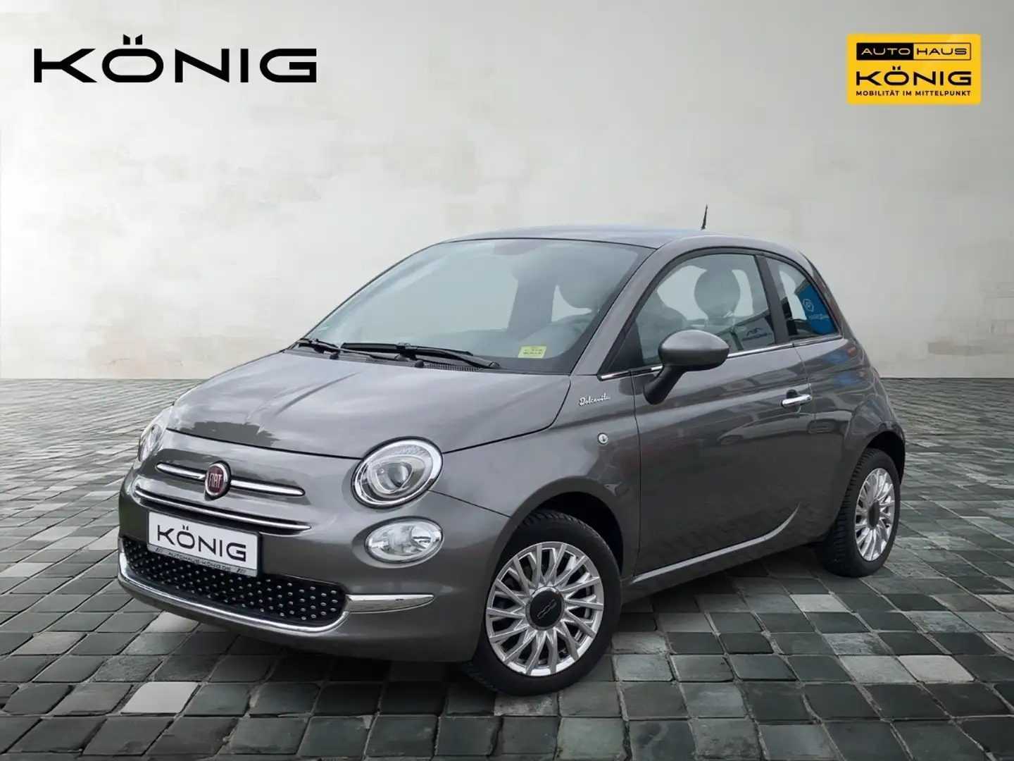 Fiat 500 1.0 GSE DolceVita Klima - Bluetooth Grau - 1