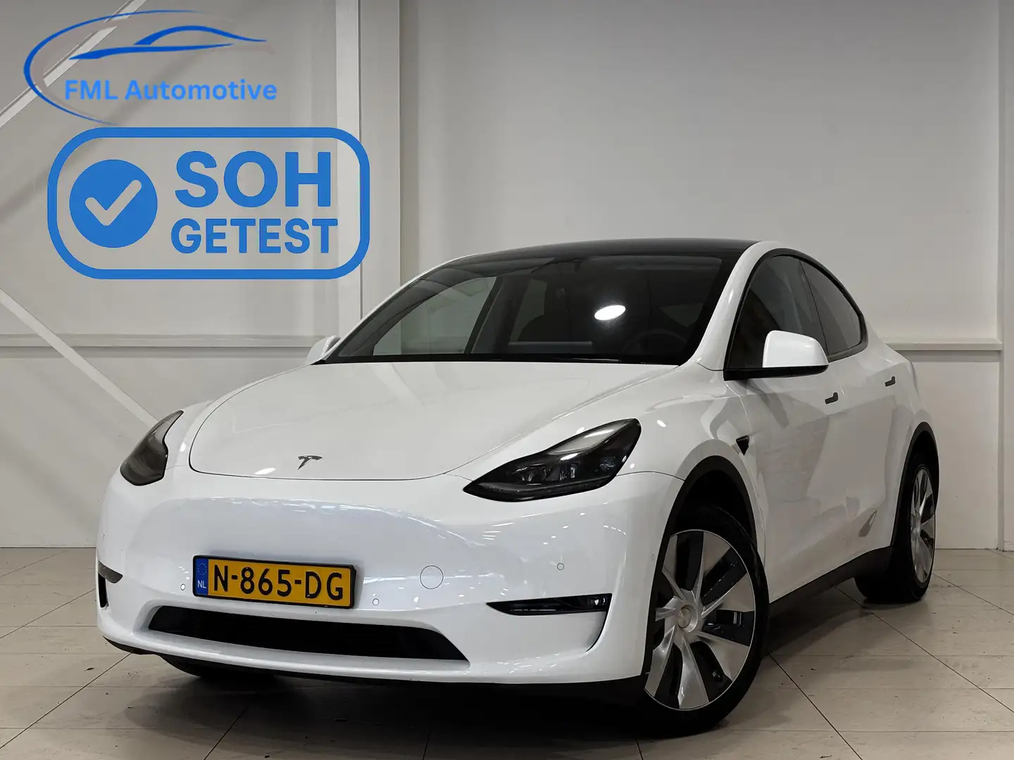 Tesla Model Y Long Range AWD 75 kWh 93% SOH | Autopilot | Hoge i Wit - 1