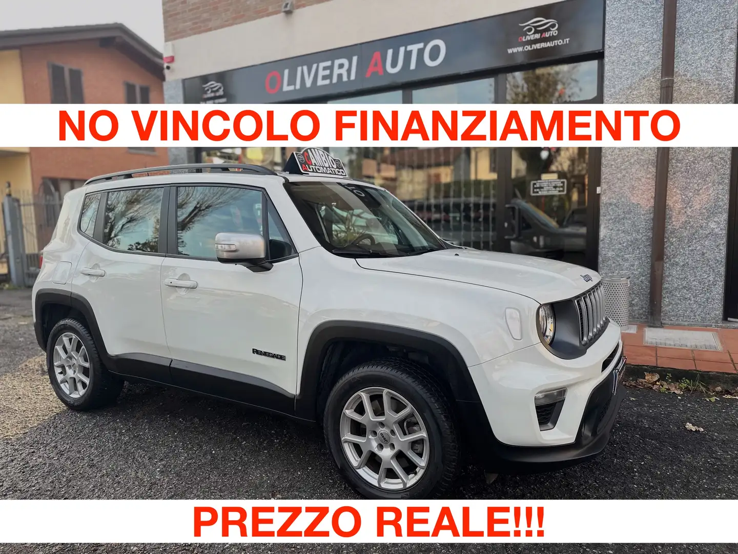 Jeep Renegade Renegade 4xe Limited 190cv Hybrid PREZZO REALE!!! Bianco - 1