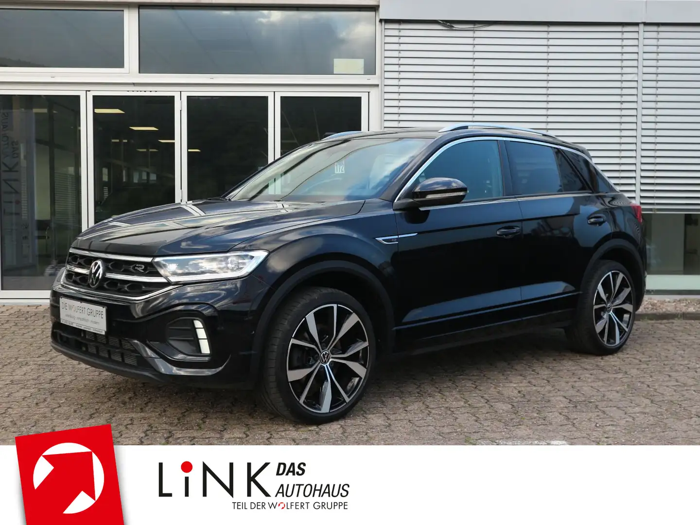 Volkswagen T-Roc R-Line 2.0 DSG 4M AHK STHZG DCC ACC NAVI Schwarz - 1