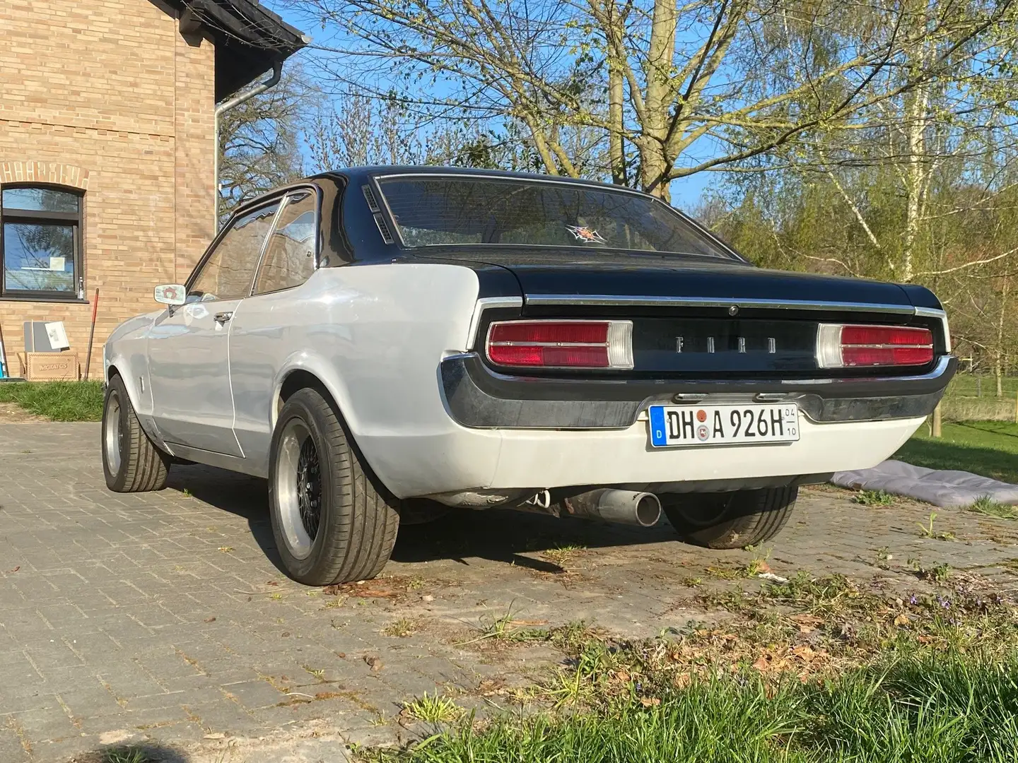 Ford Granada Coupe V6 H-Zulassung Noir - 1