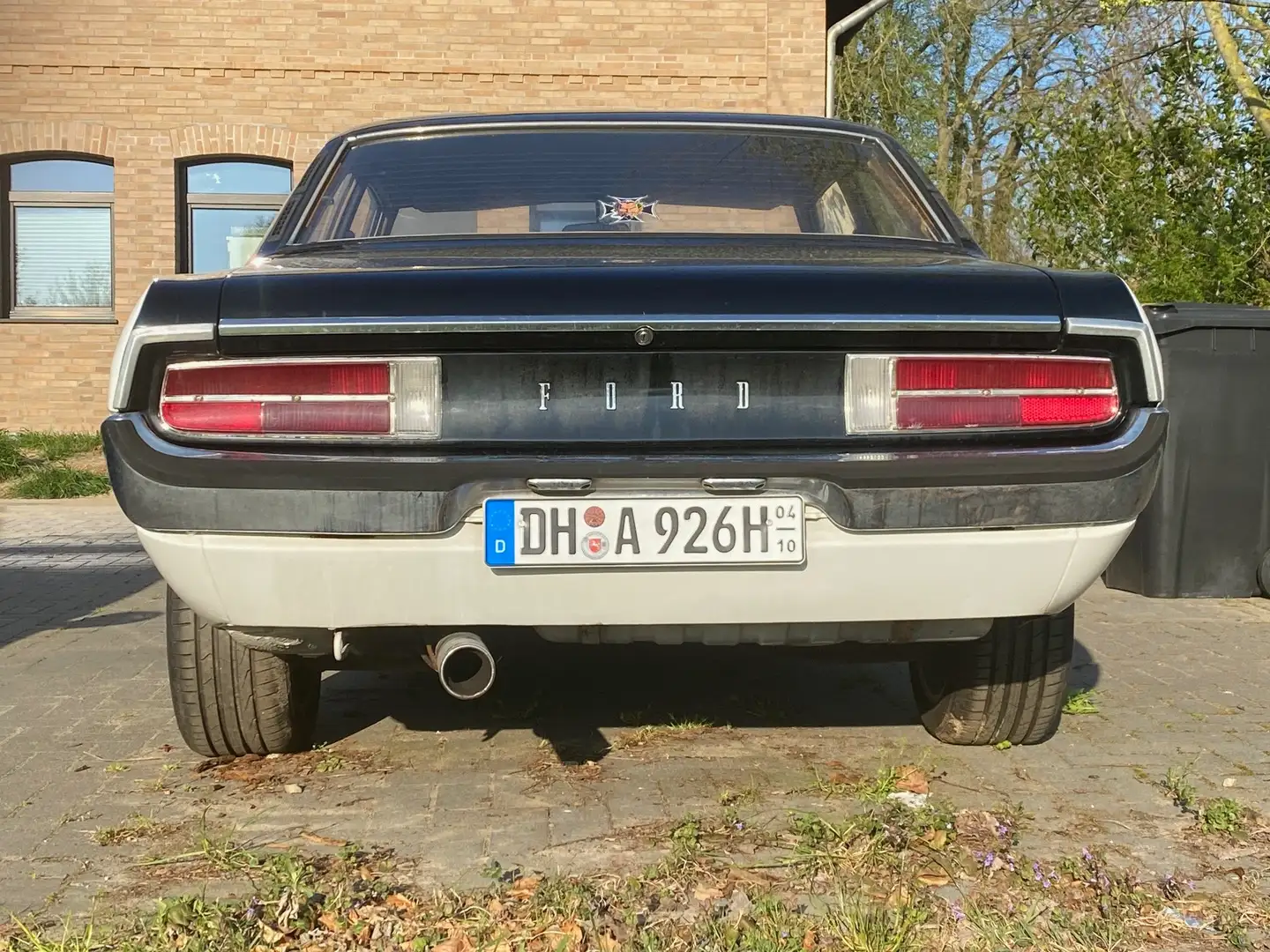 Ford Granada Coupe V6 H-Zulassung Noir - 2