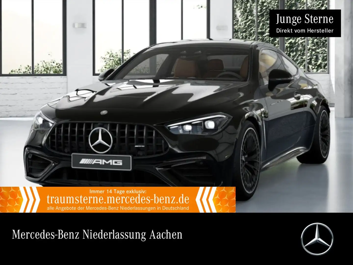 Mercedes-Benz CLE 53 AMG CLE 53 4M NIGHT+PANO+360+KEYLESS+9G Černá - 1
