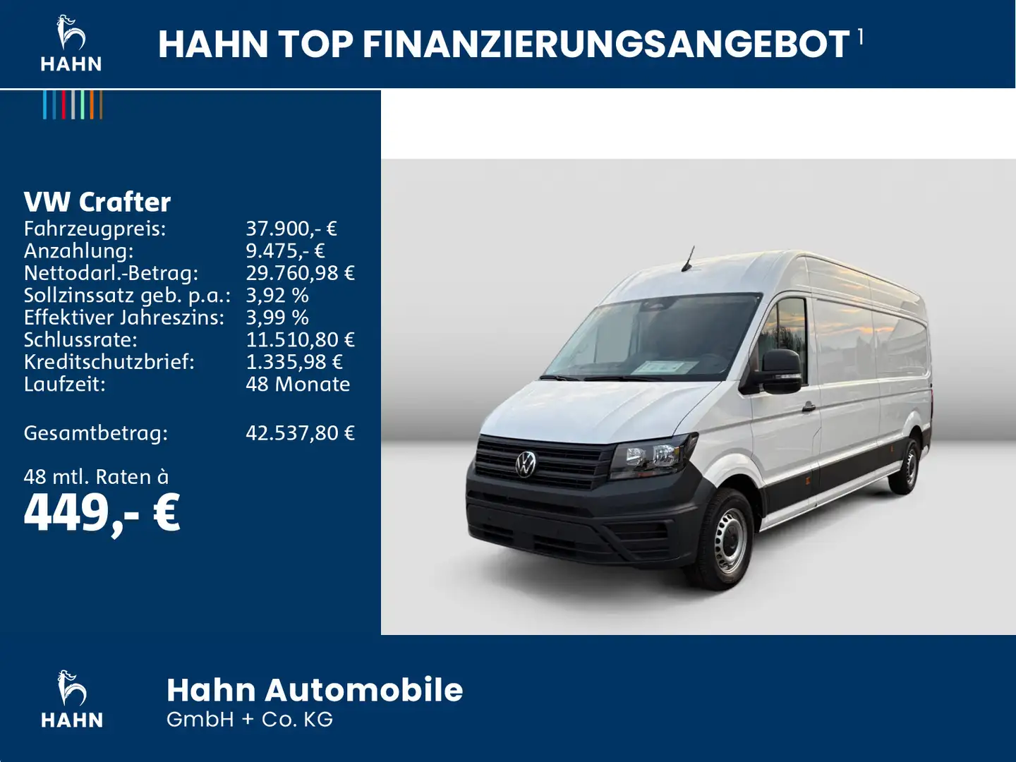 Volkswagen Crafter 35 L3H2 FWD Climatic PDC Verzurrschienen Blanc - 2