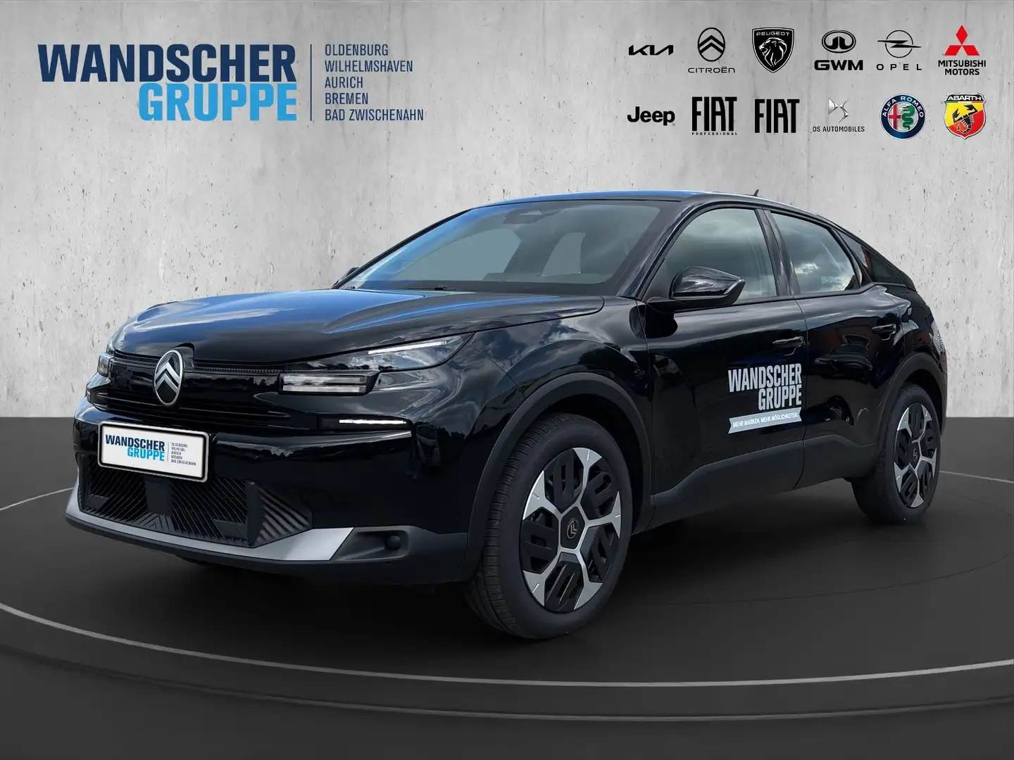 Citroen C4 MHEV 145 PLUS **KAMERA*LED*CARPLAY*PDC** Noir - 1