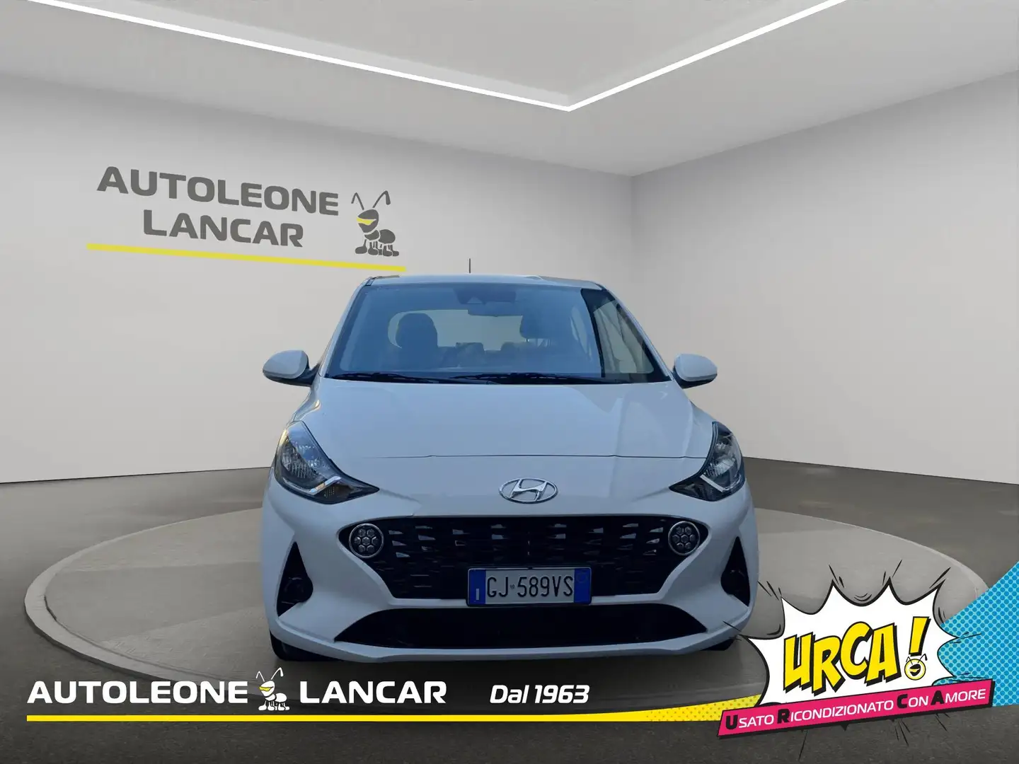 Hyundai i10 1.0 Advanced Plus Pack 67cv OK NEOPATENTATI E6 Blanc - 2