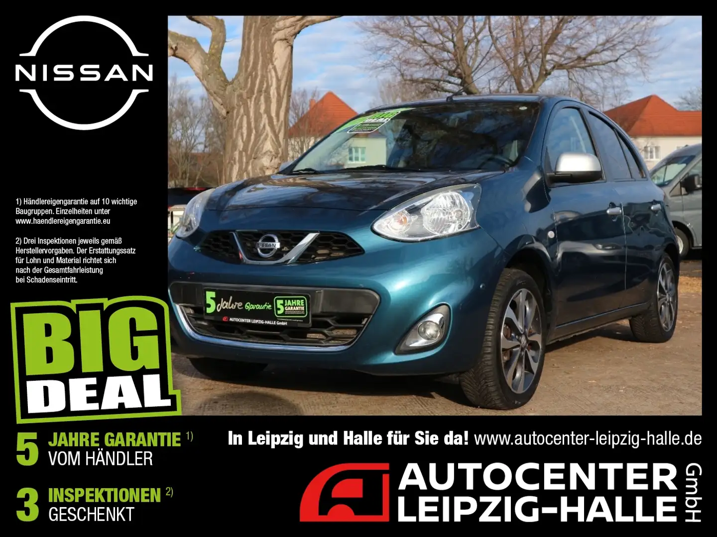 Nissan Micra 1.2 N-Tec Navi KlimaAuto LM Grey - 1