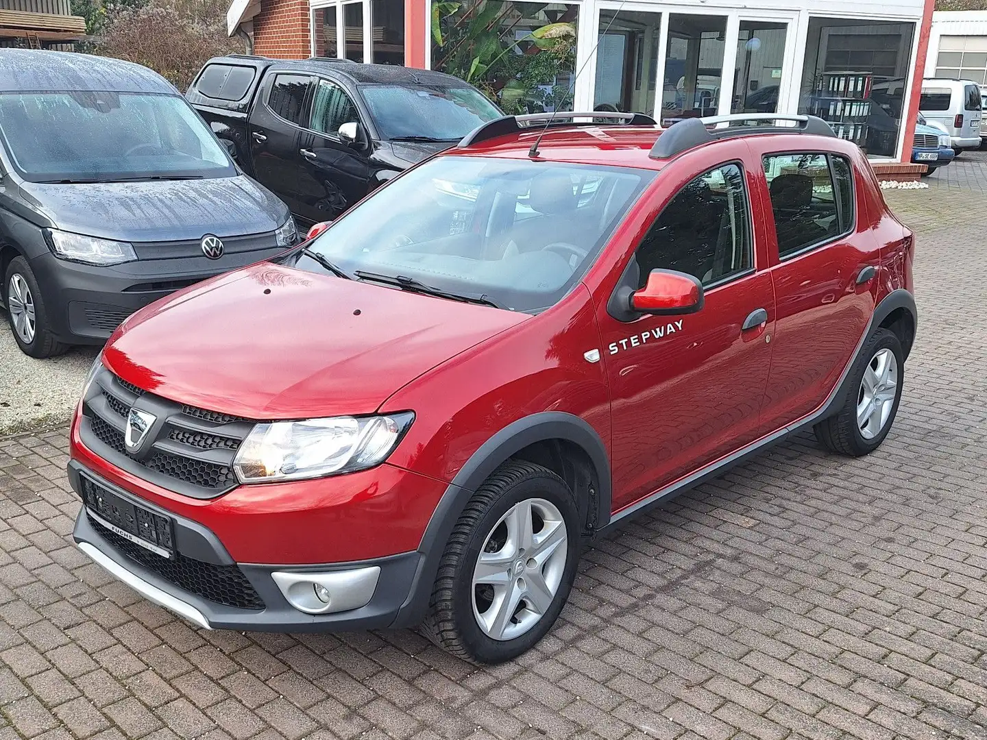 Dacia Sandero II Stepway Ambiance 1.Hand Klima Rot - 2