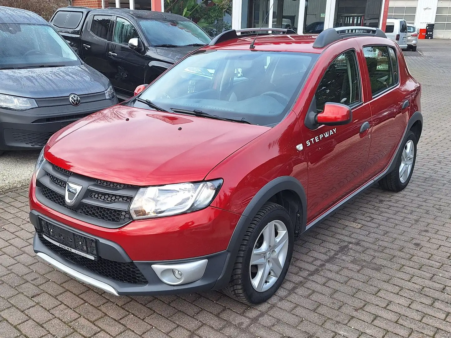 Dacia Sandero II Stepway Ambiance 1.Hand Klima Rot - 1