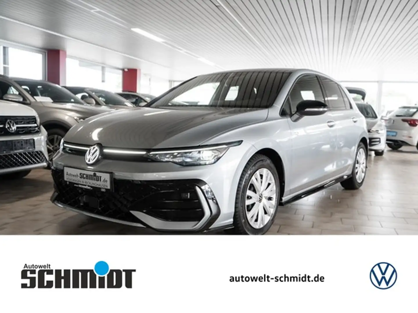 Volkswagen Golf VIII 1,5 TSI R-Line ACC Navi Matrix R-Kamera Silber - 1