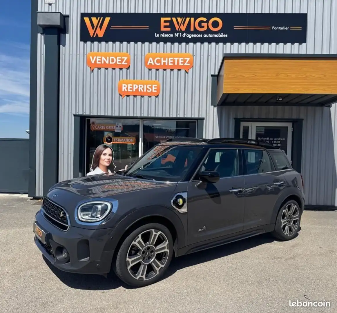 MINI Cooper Countryman 1.5 220ch H 125ch HYBRID PHEV NORTHWOOD BVA Gris - 1