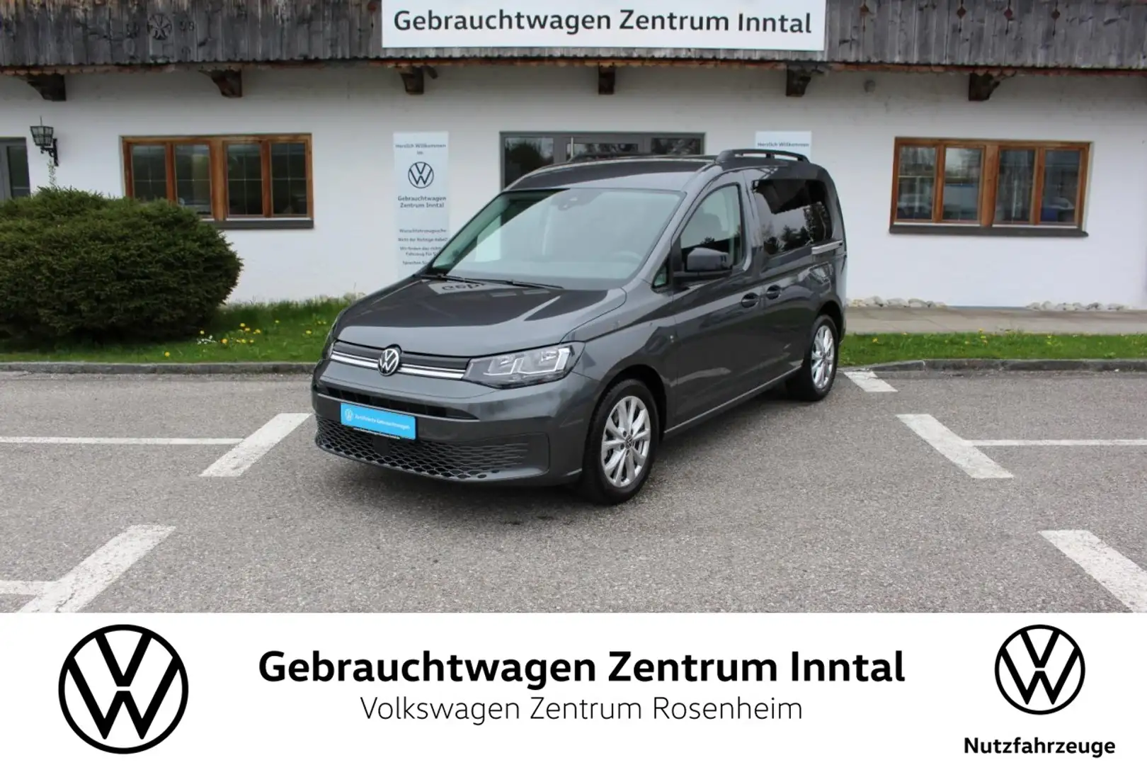 Volkswagen Caddy 2,0 TDI (Navi,Freisprecheinr.) Klima Einparkhilfe Grigio - 1