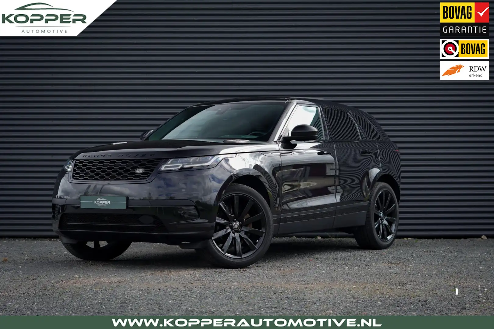 Land Rover Range Rover Velar 2.0 I4 Turbo AWD SE / Pano / Winterpakket / Volled Fekete - 1