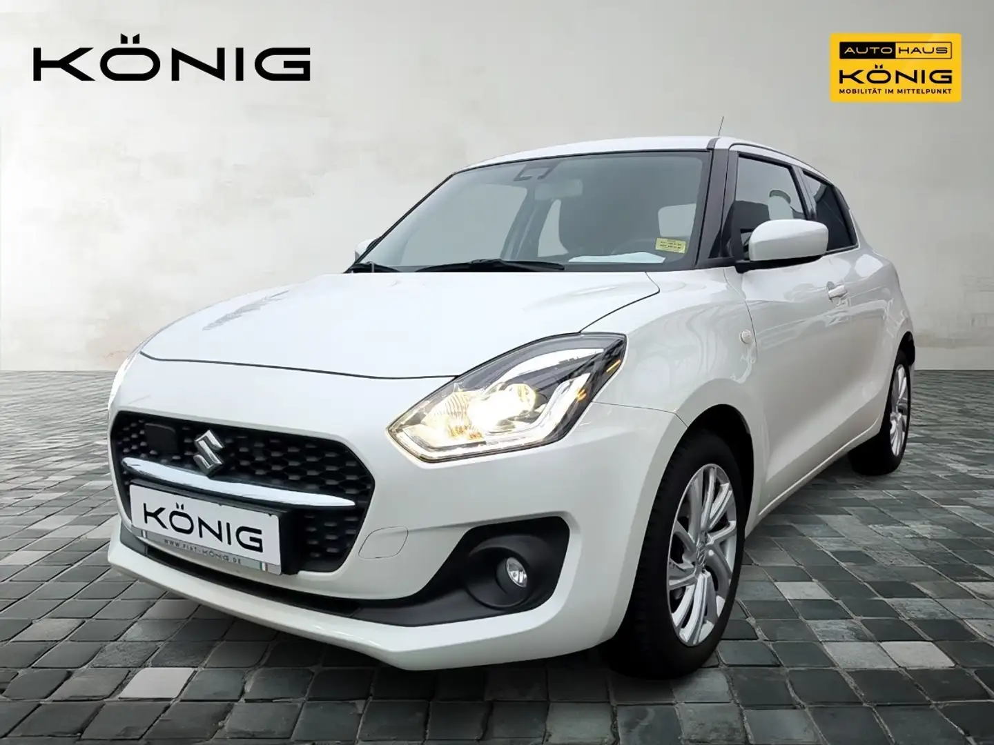 Suzuki Swift 1.2 COMFORT AUTOMATIK *KLIMA*CARPLAY*PDC* Weiß - 1