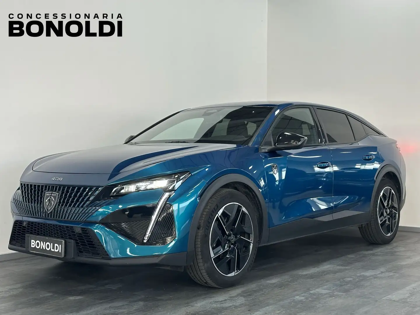 Peugeot 408 408 Hybrid 136 e-DCS6 GT Bleu - 1