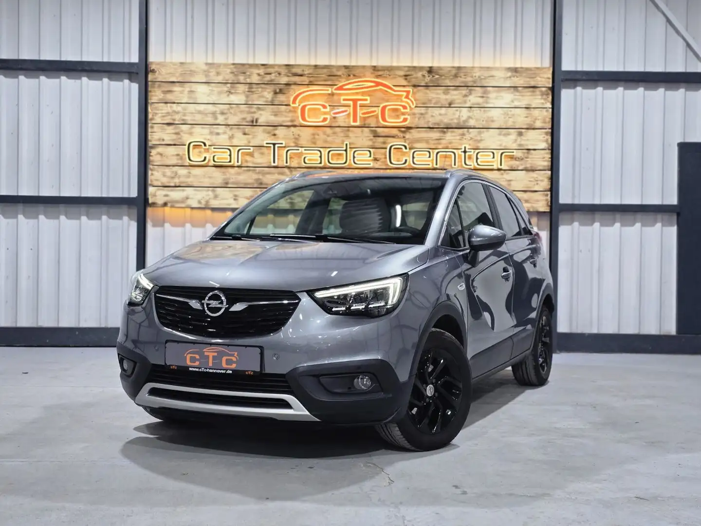 Opel Crossland X Innovation/1Hd/LED/AHK/8fach/TÜV-NEU Gris - 1