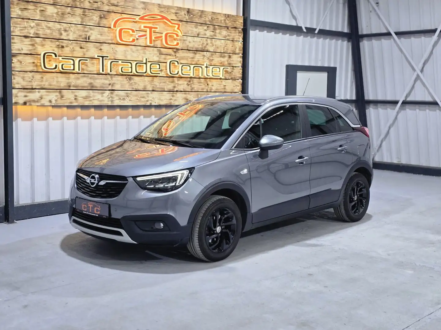 Opel Crossland X Innovation/1Hd/LED/AHK/8fach/TÜV-NEU Gris - 2