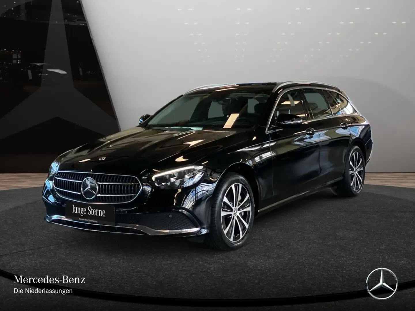 Mercedes-Benz E 300 de T AVANTG+AHK+LED+KAMERA+SPUR+TOTW+9G Schwarz - 2