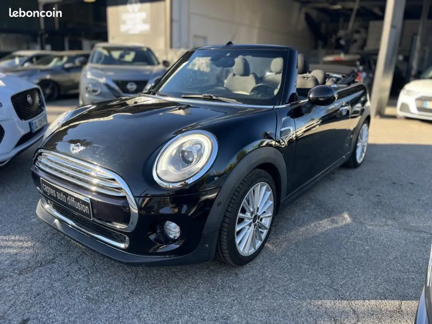 MINI One CABRIO COOPER 136CH CHILI BVA Noir - 1