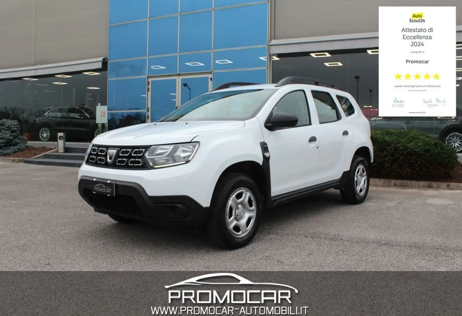 Dacia Duster 1.5 Blue dCi 8V 115 CV 4x4 ESSENTIAL *UNIPROP* Wit - 1