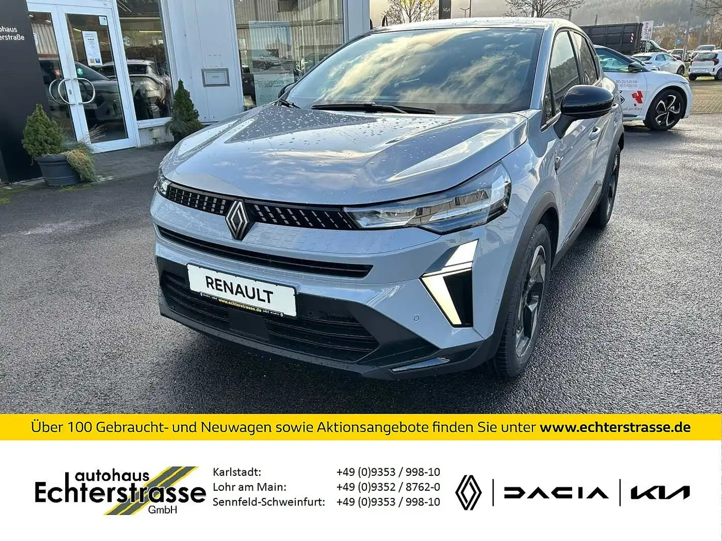 Renault Captur TCe Mild Hybrid 140 TECHNO +SHZ+KAM Grau - 1