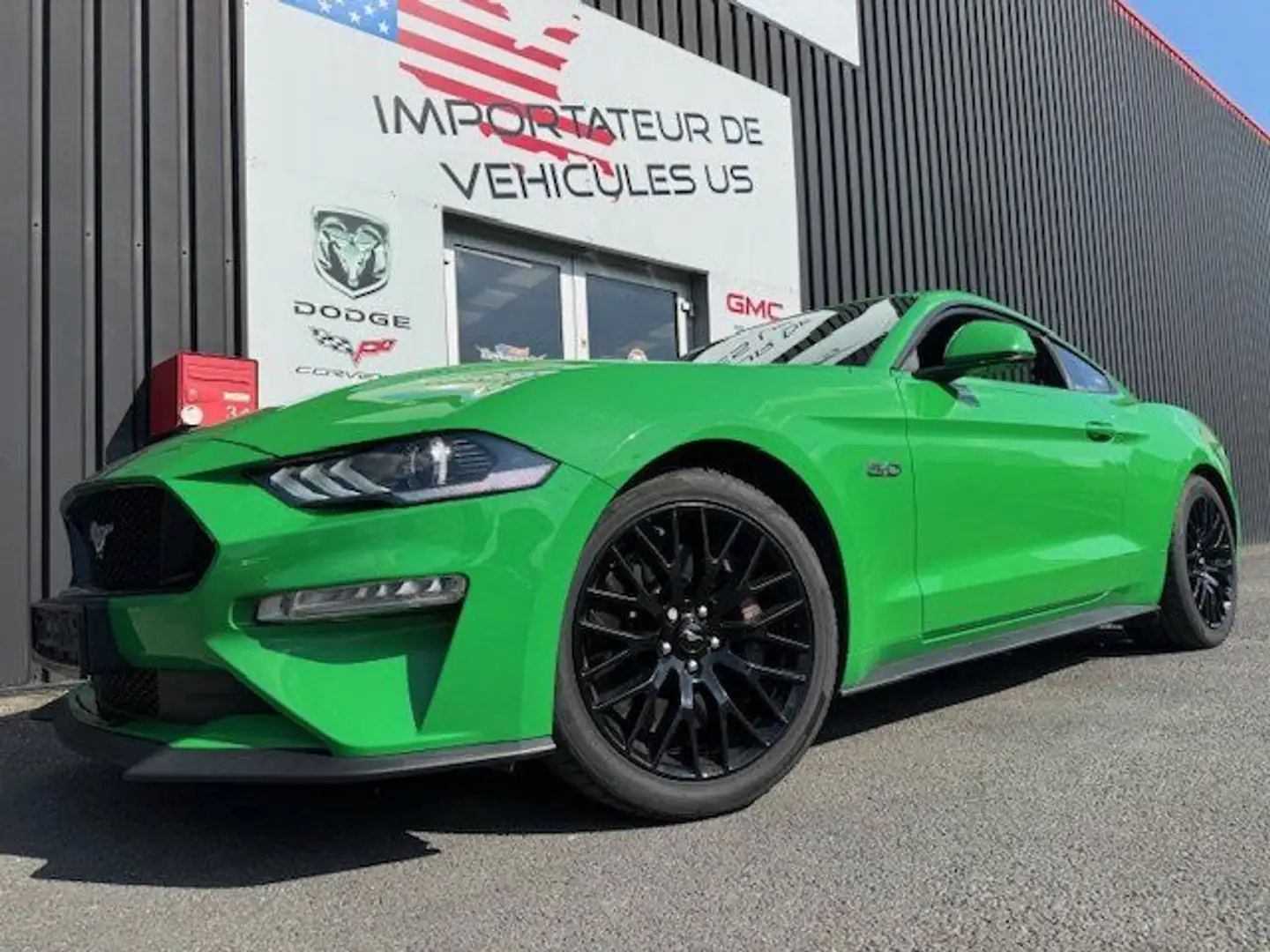 Ford Mustang GT V8 BOITE AUTO 10 Grün - 2