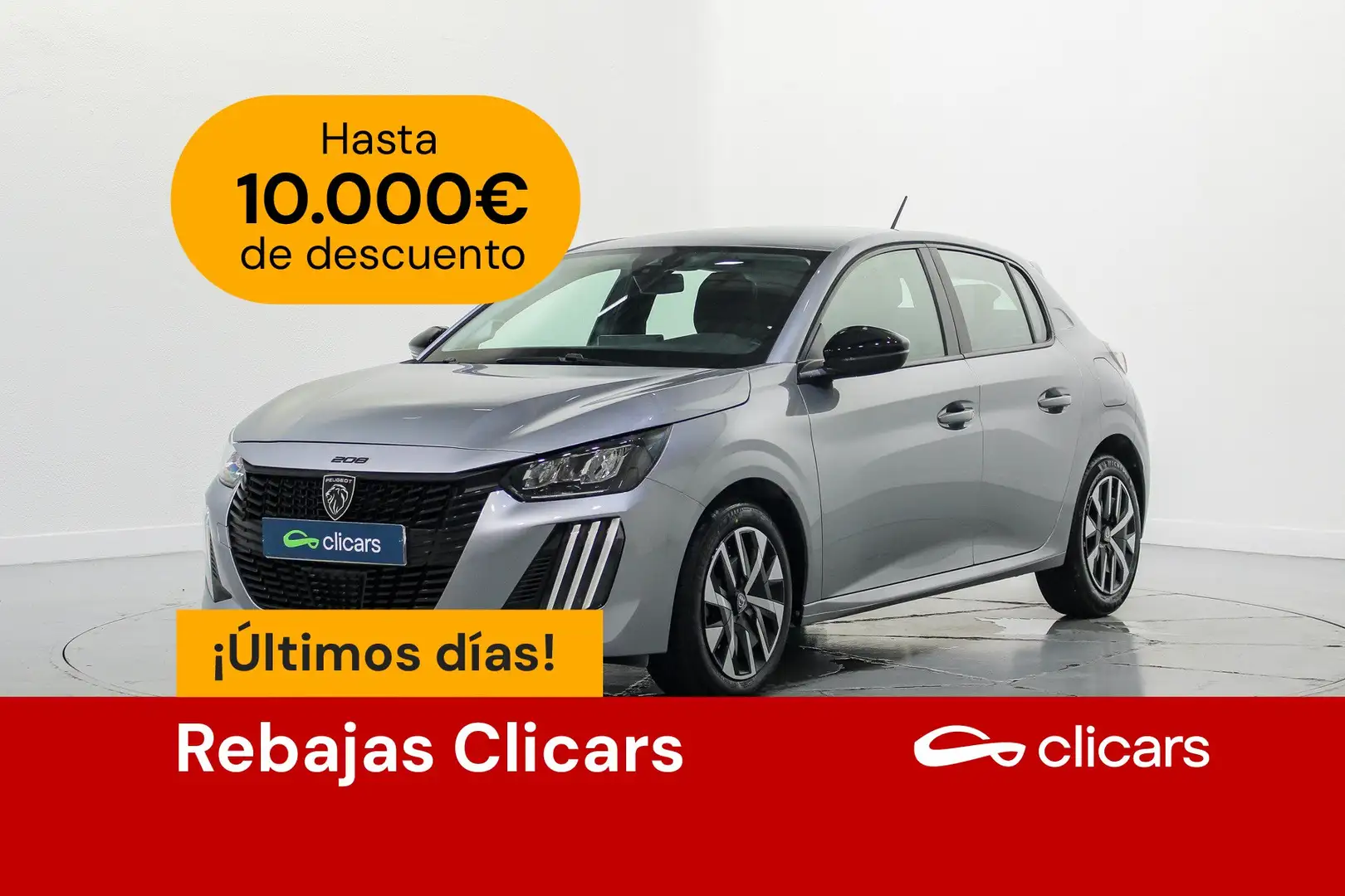 Peugeot 208 1.2 Puretech S&S Active 100 Zilver - 1