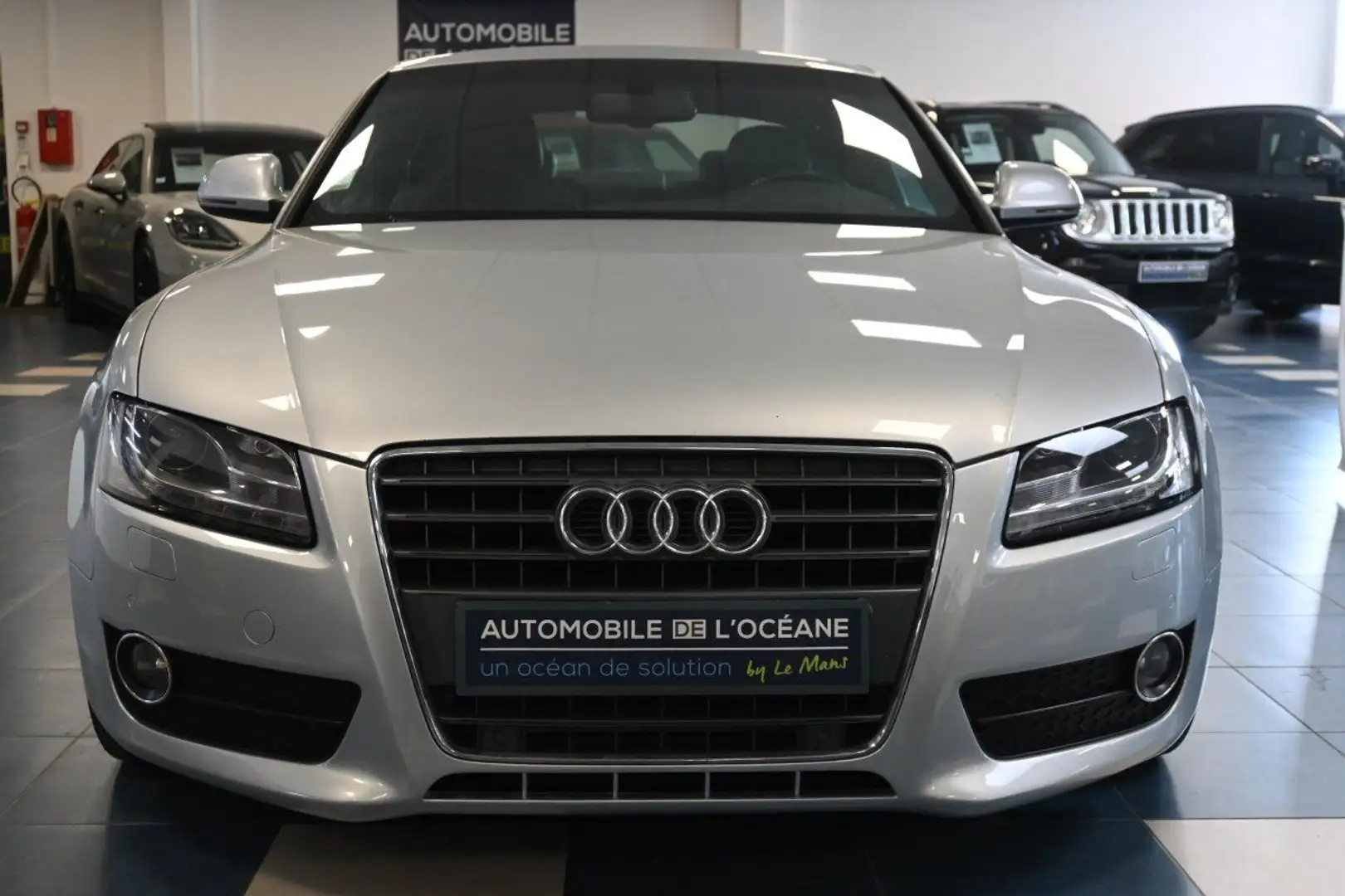 Audi A5 2.7 V6 TDI 190 S Line Multitronic A Gris - 2