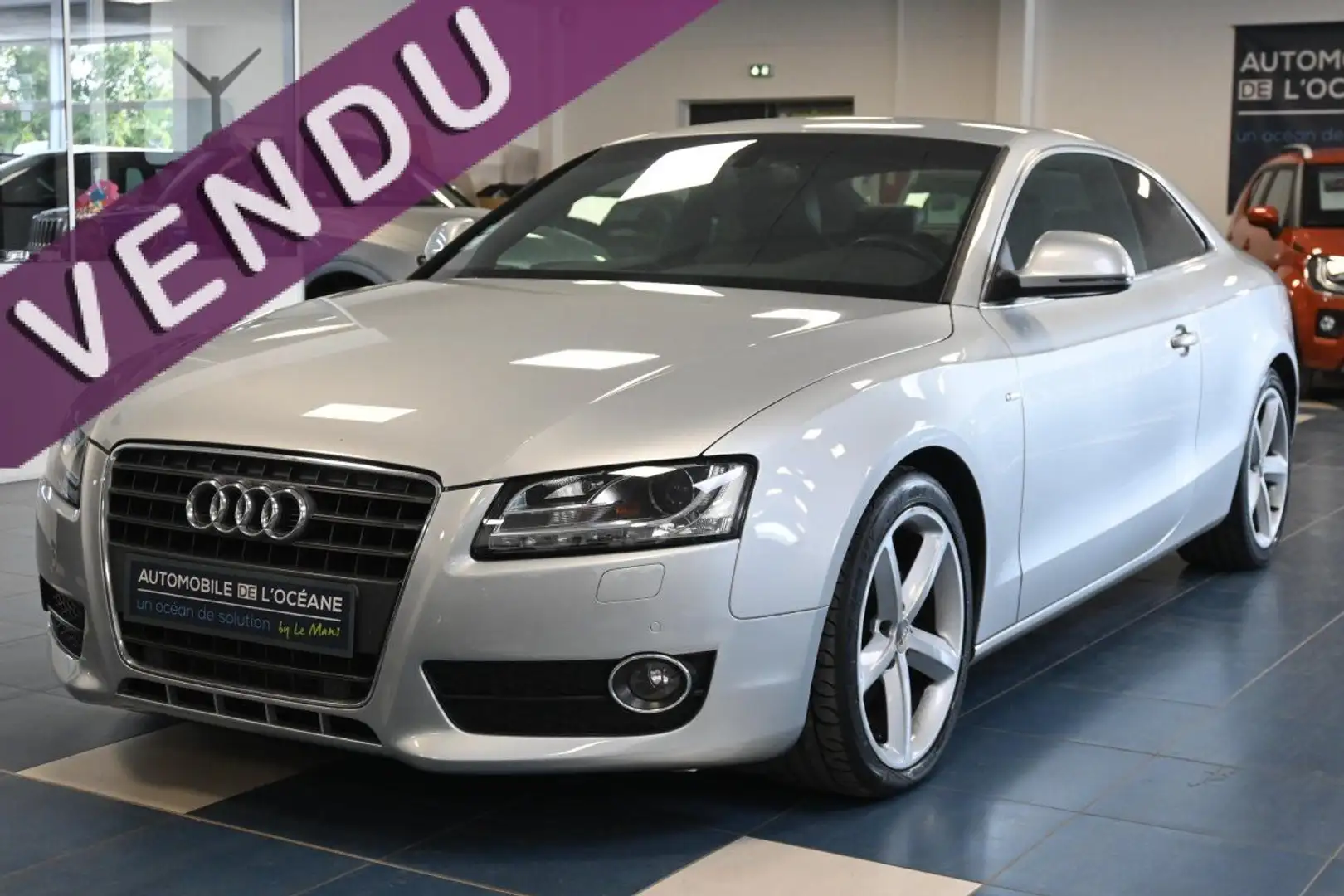 Audi A5 2.7 V6 TDI 190 S Line Multitronic A Сірий - 1
