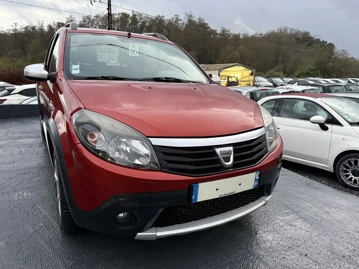 Dacia Sandero 1.5 DCI 90CH ECO² STEPWAY AMBIANCE Rouge - 1