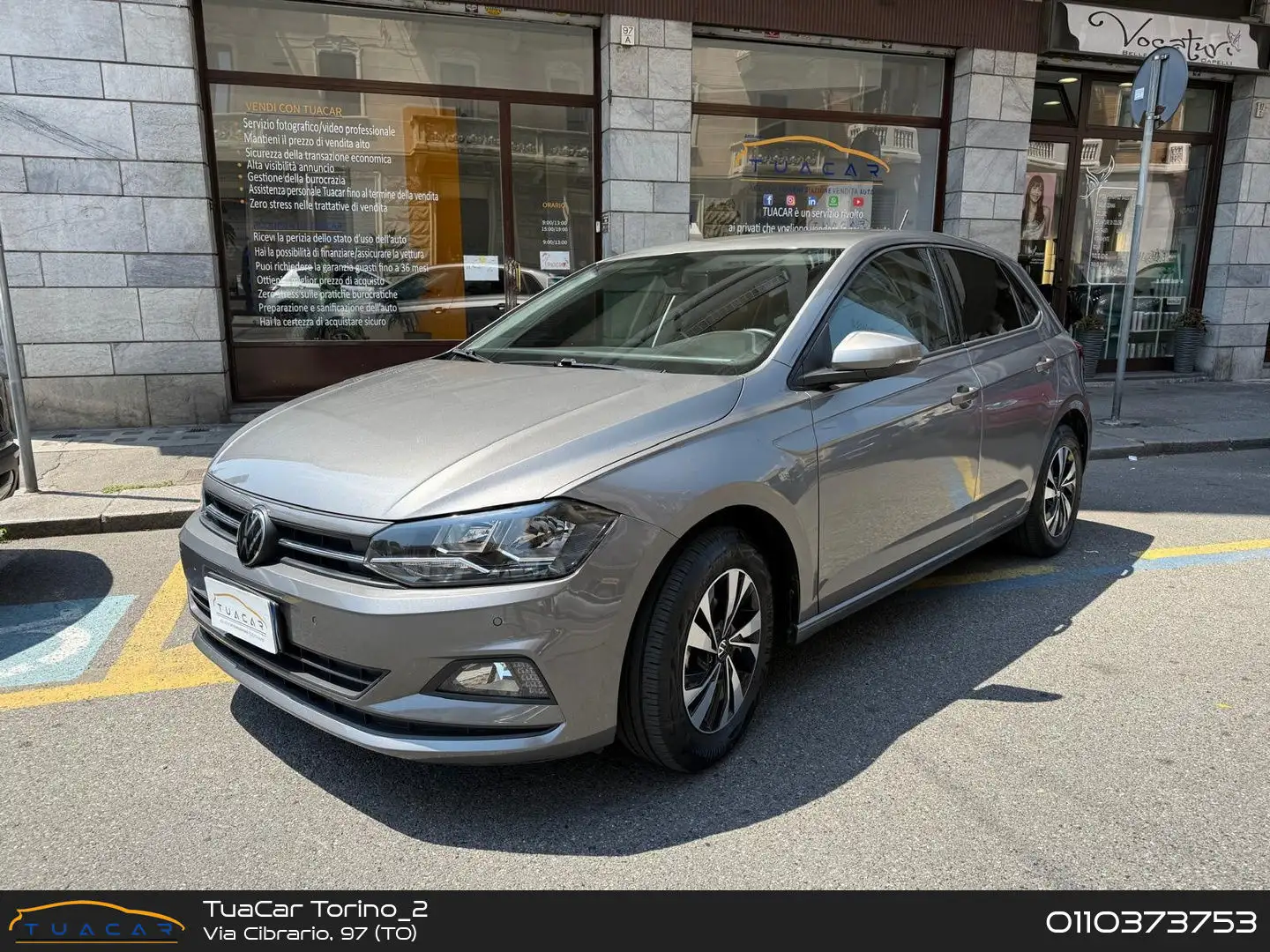 Volkswagen Polo Comfortline 1.0 EVO GPL Gris - 1