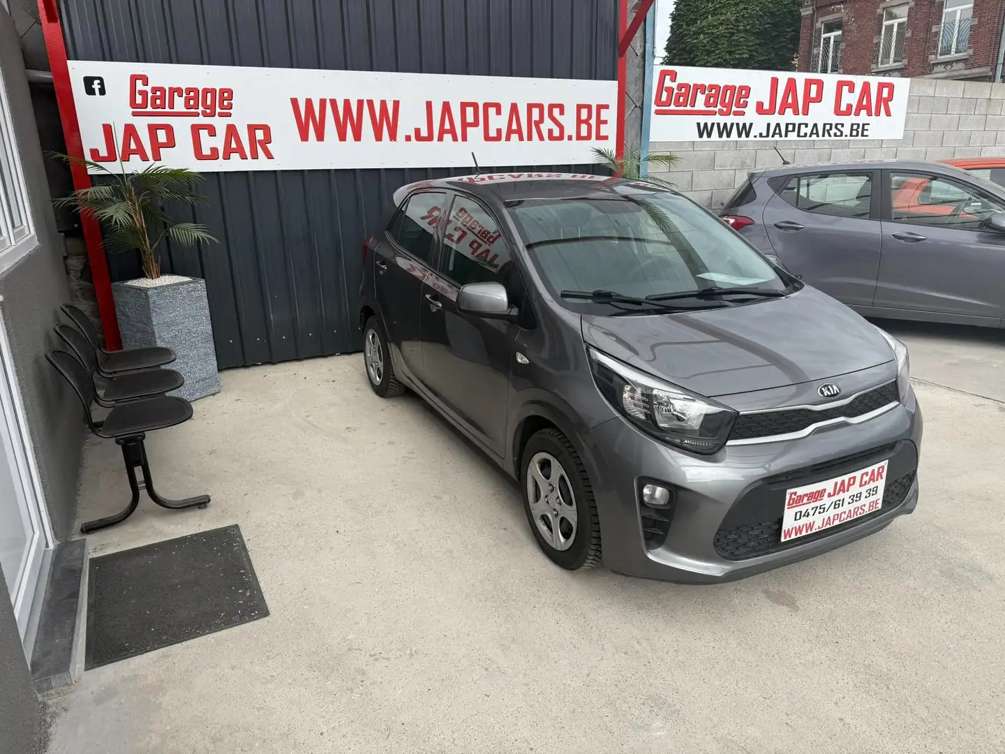 Kia Picanto euro6d clim grand GPS carplay Gris - 2