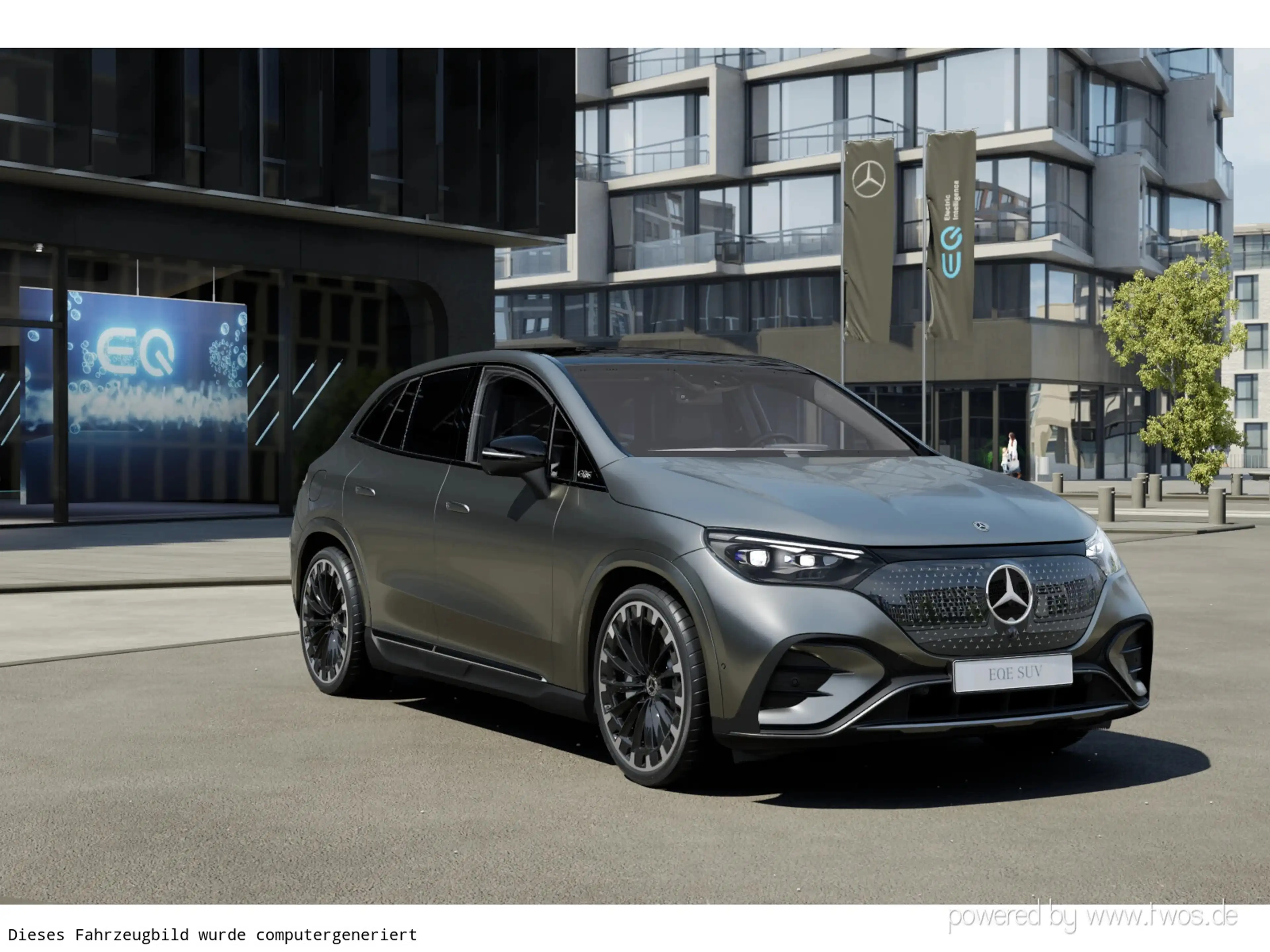 Mercedes-Benz EQE 350 EQE 350 4MATIC SUV AMG Line Premium AIRMATIC 22" — photo 3